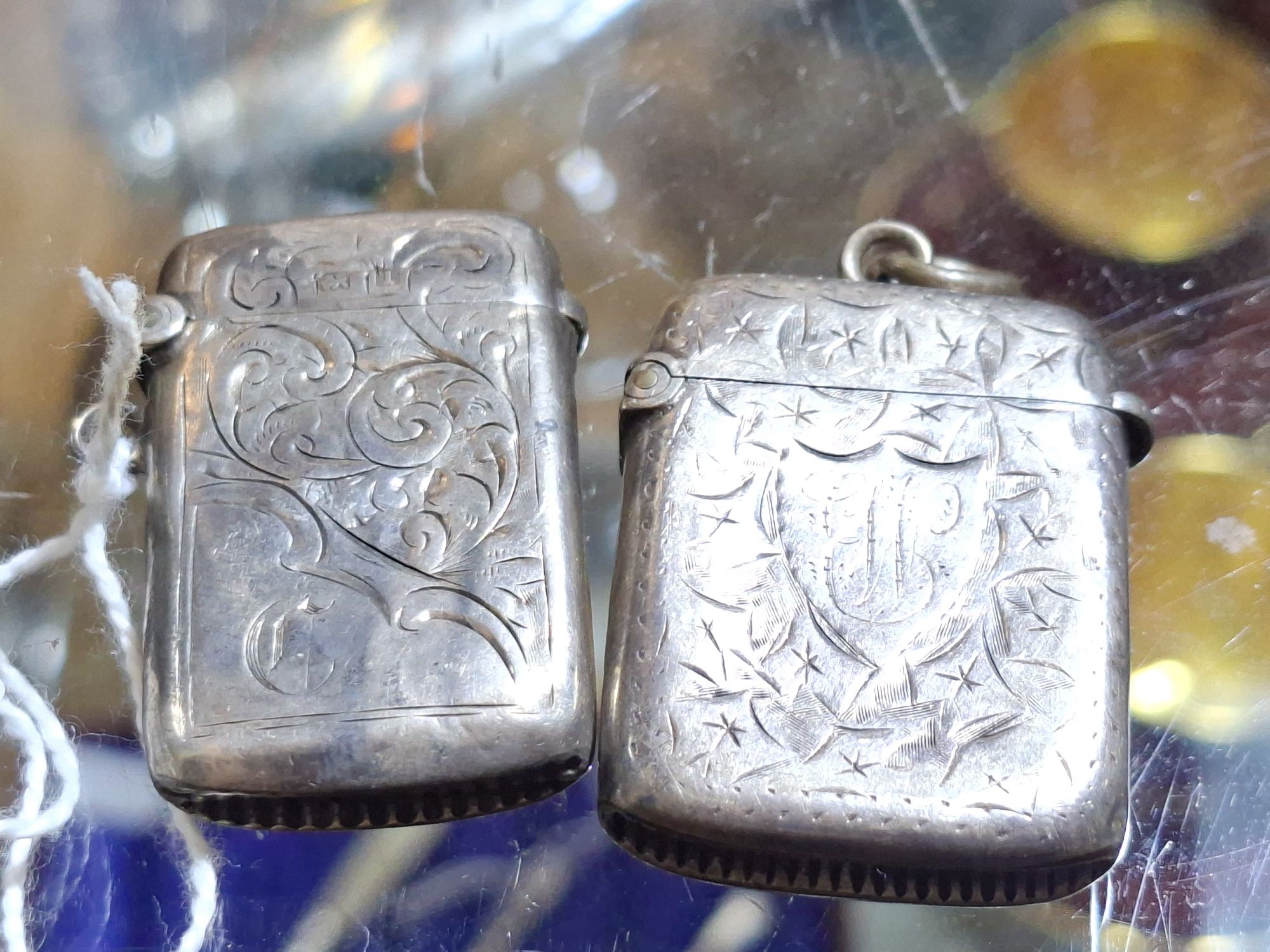 Sterling Silver Vesta Cases