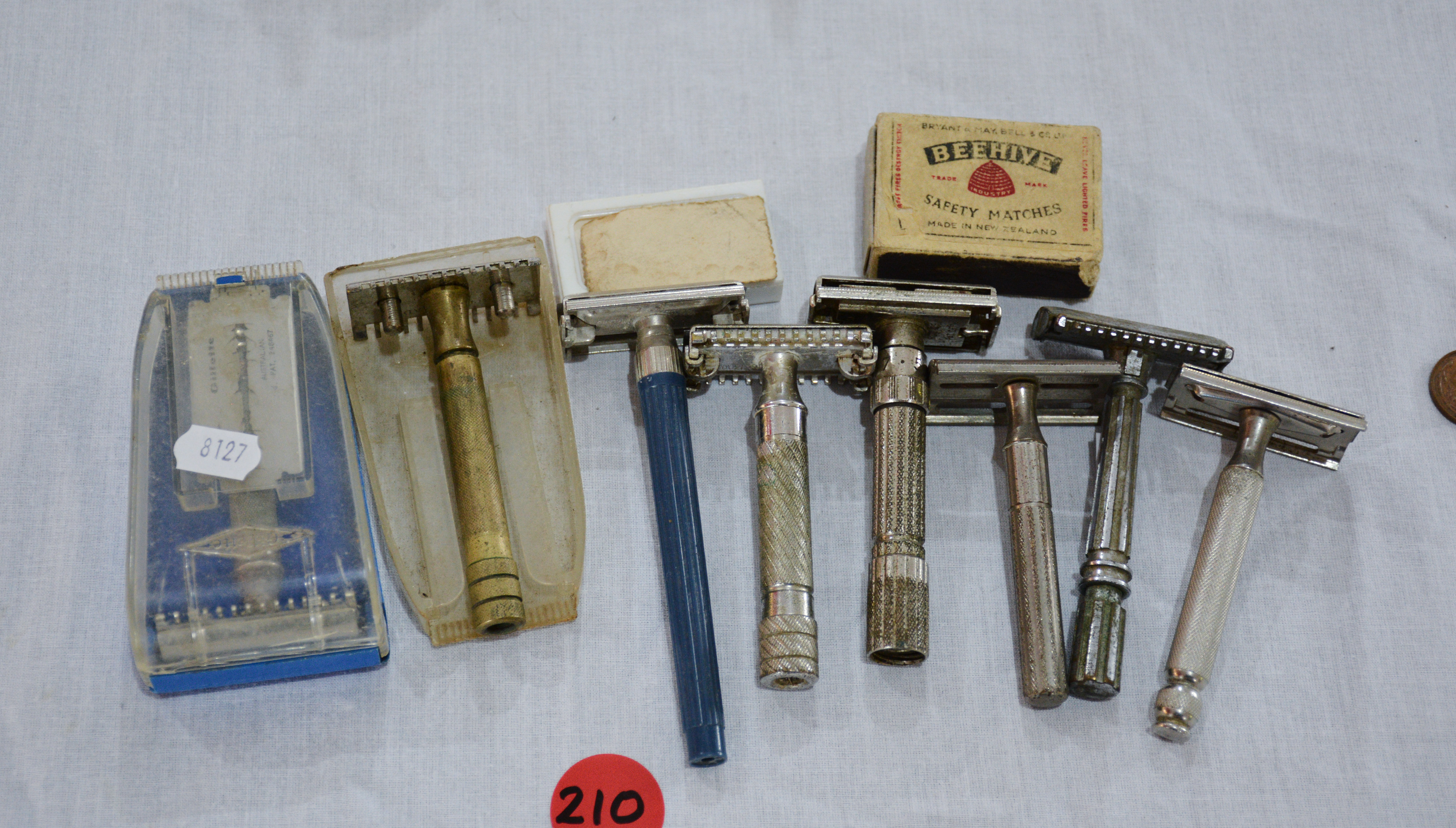 Vintage Razor Collection — sold at auction in New Zealand for $15