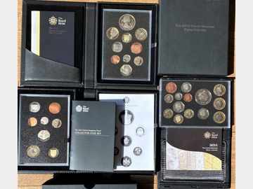 2011, 2012 AND 2013 PROOF SETS (32 COINS)