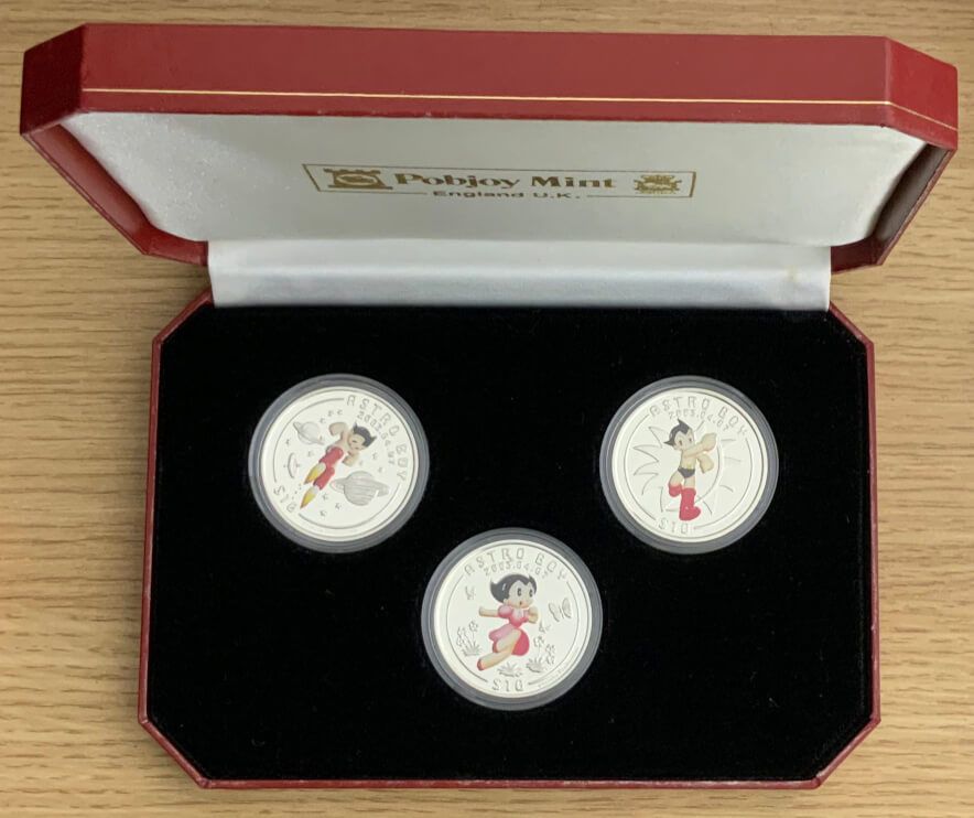 レビュー高評価の商品!の商品をすべて シェラレオネ-Sierraleone.鉄腕アトム生誕記念 10ドルカラー銀貨 コレクション