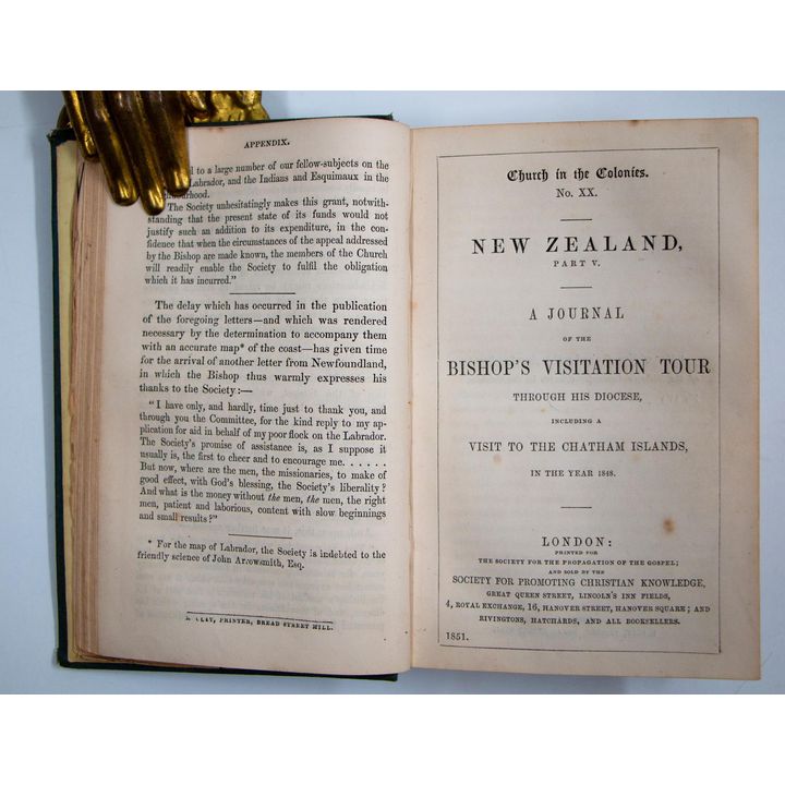 CHURCH IN THE COLONIES. Vol. IV - Dioceses of New Zealand, Newfoundland and Capetown.