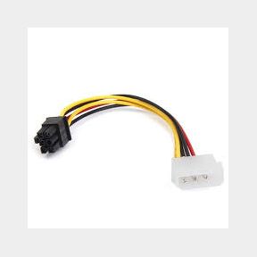 AfroTech Molex to 6 pin GPU video Card Converter Cable | AS 51672/16340 B3 (S2)C
