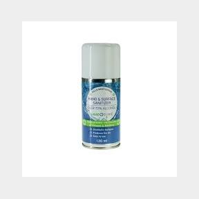 51463/4649 Liquid Clinic Hand Surface Sanitizer Aerosol Spray - 120ml - 6 Pack | PK B (0) C