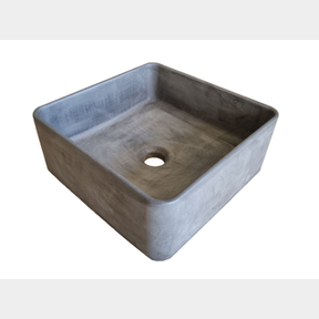 CONCRETE CEMENT HANDMADE BASIN COUNTERTOP BUTLER SINK