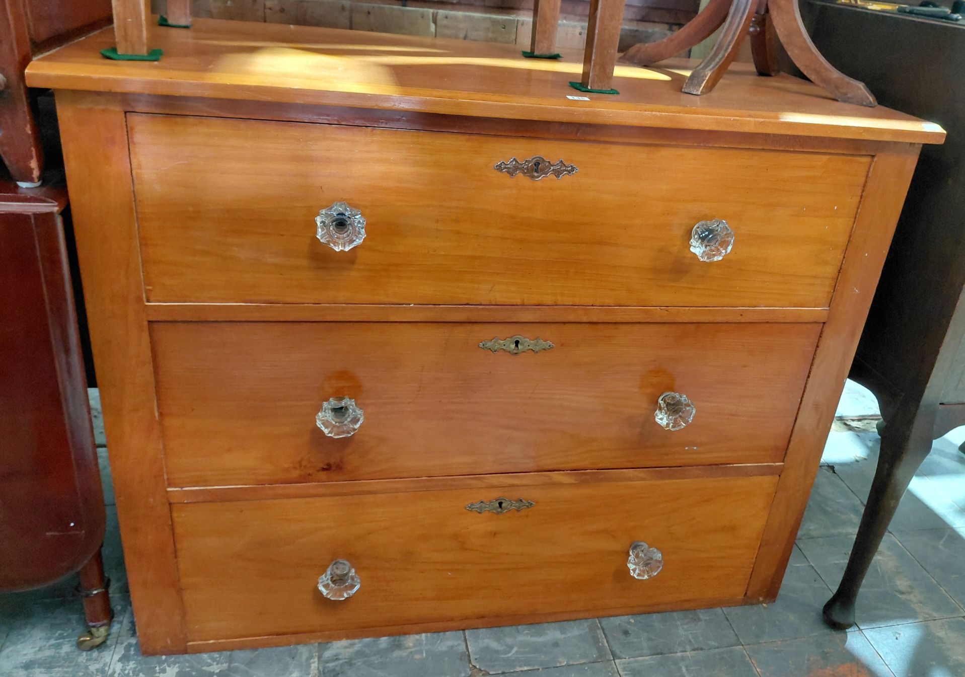 145 · KAURI PINE CHEST OF DRAWERS