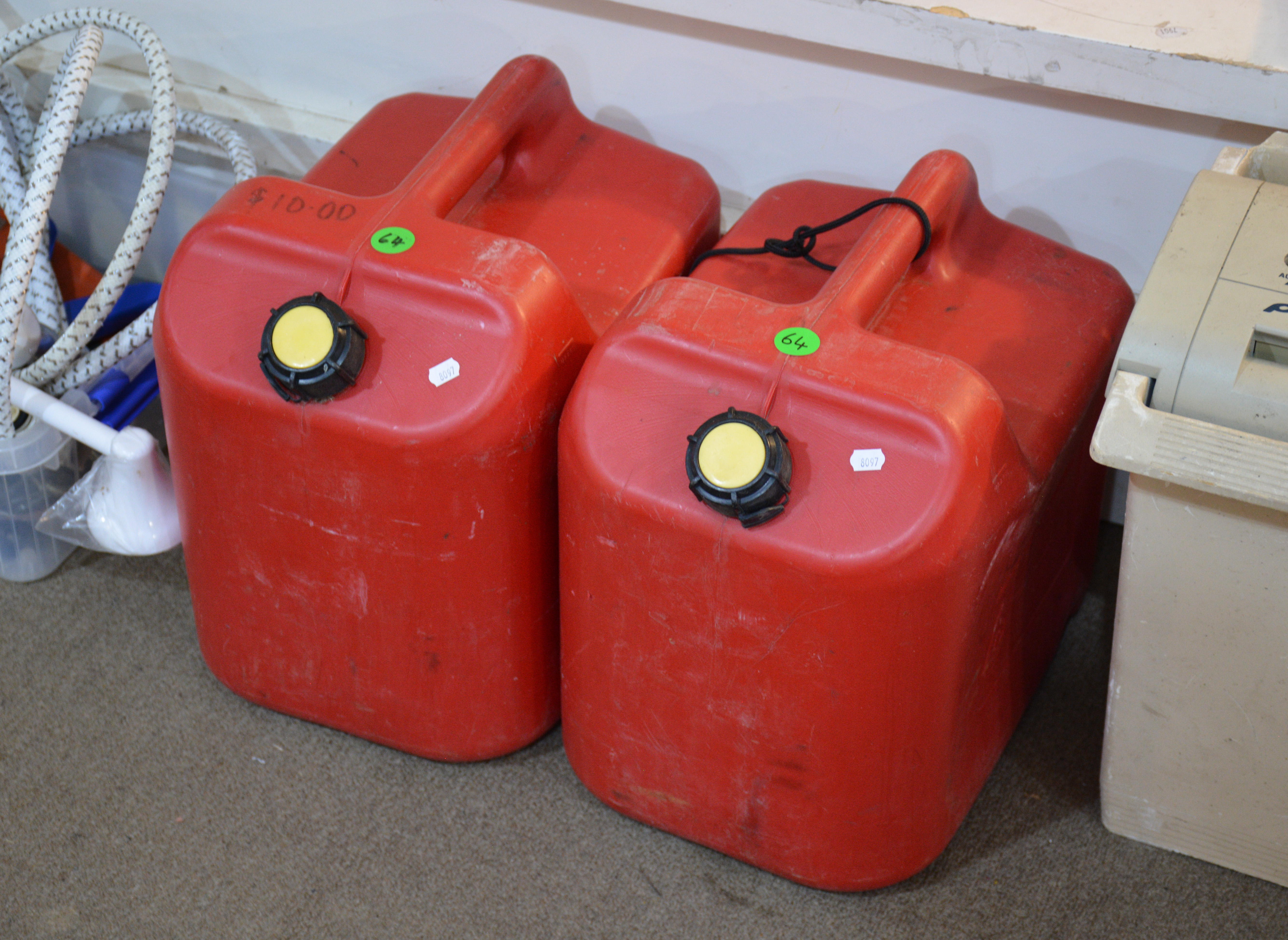 Fuel Containers x 2 — NZ auction result