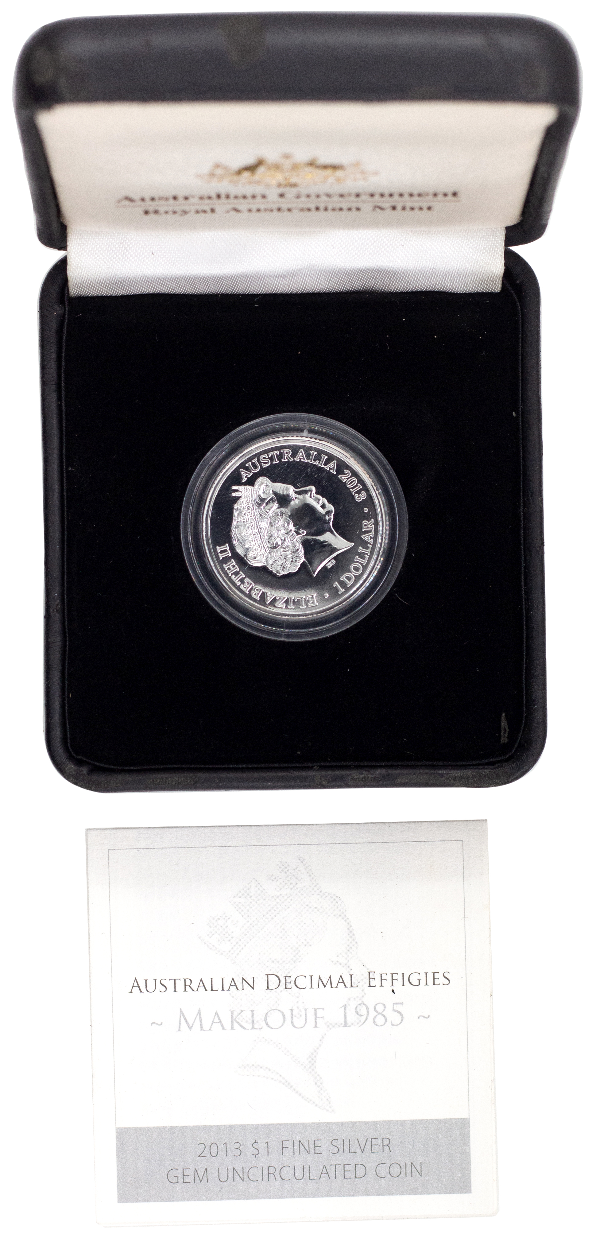 Elizabeth II, One Dollar, 2013, CHU - GEM
