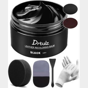 LEATHER RECOLORING BALM, LEATHER REPAIR KIT FOR FURNITURE VINYL SOFA, PURSE, SHOES, CAR SEATS, STEERING, LEATHER COUCH PAINT LEATH