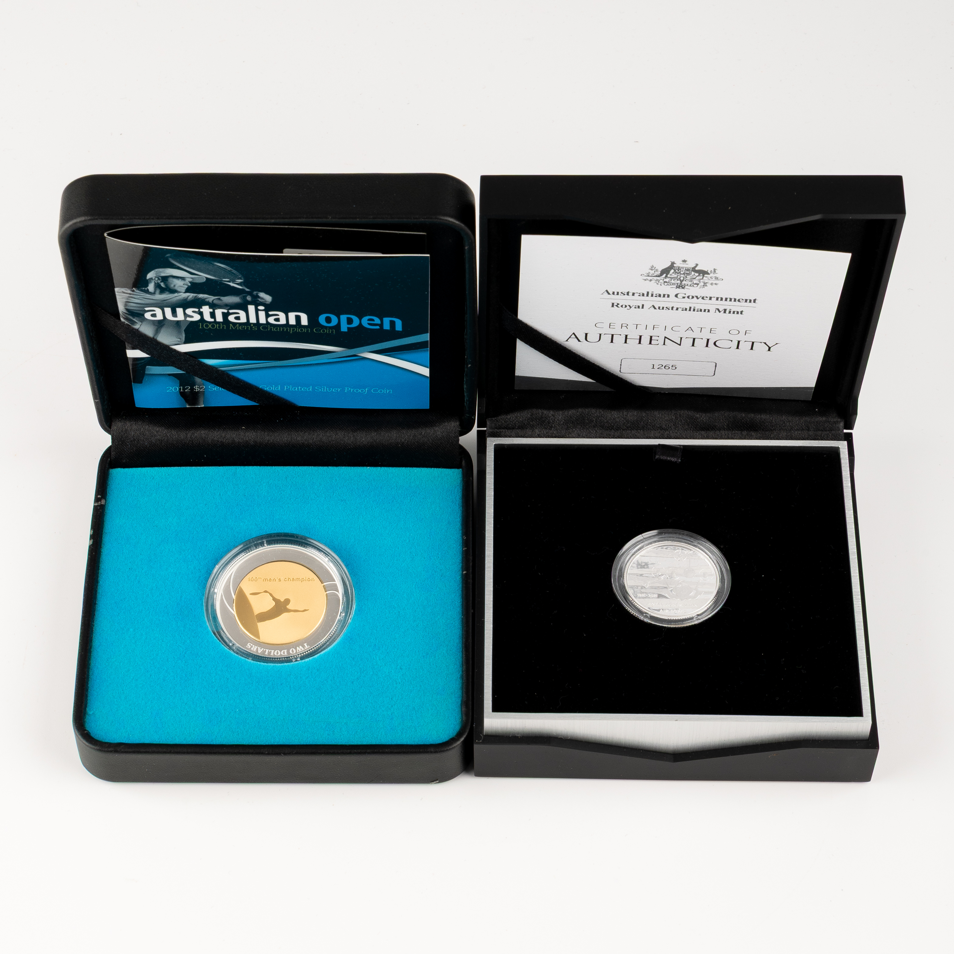 171 · Elizabeth II, RAM - Australian Open & Heroes of the Sky, One Dollar - Two Dollars, 2012 - 2021-C,  FDC