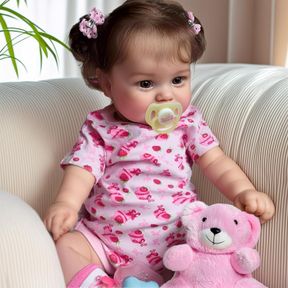 LIFELIKE REBORN BABY DOLLS - 20-INCH REAL BABY FEELING REALISTIC-NEWBORN BABY DOLLS ADORABLE SMILING REAL LIFE BABY DOLLS WITH FEE