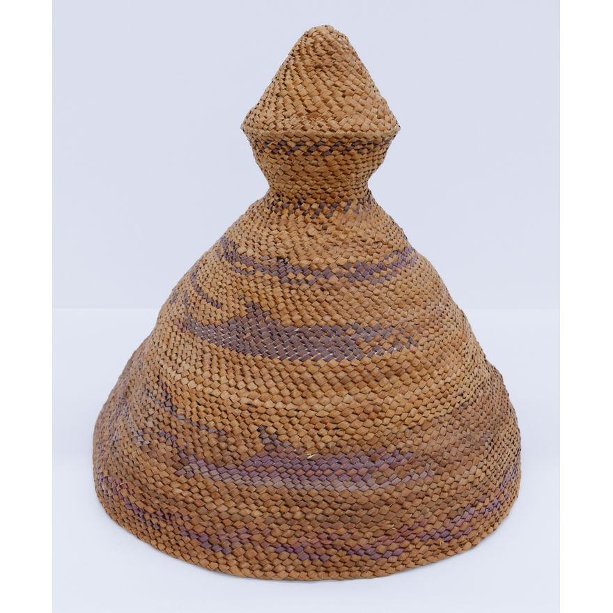 Nuu-Cha-Nulth Maquinna Basketry Whaling Hat