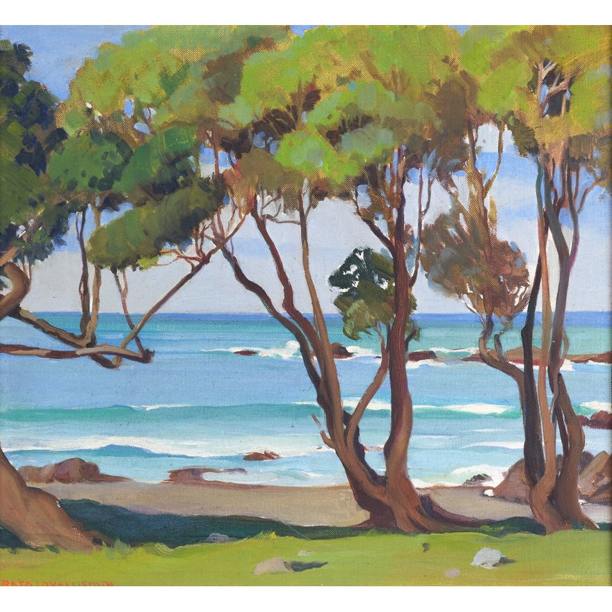 Rata Lovell-Smith 'Untitled - Coastal View'