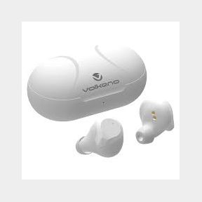 Volkano True Wireless Earphones - Scorpio Series - White- Bar 6009545449750 - 51746/229 SN B2 (S7)