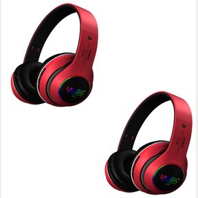 (2) BLUETOOTH HEADPHONES NOISE CANCELLING WIRELESS STL63