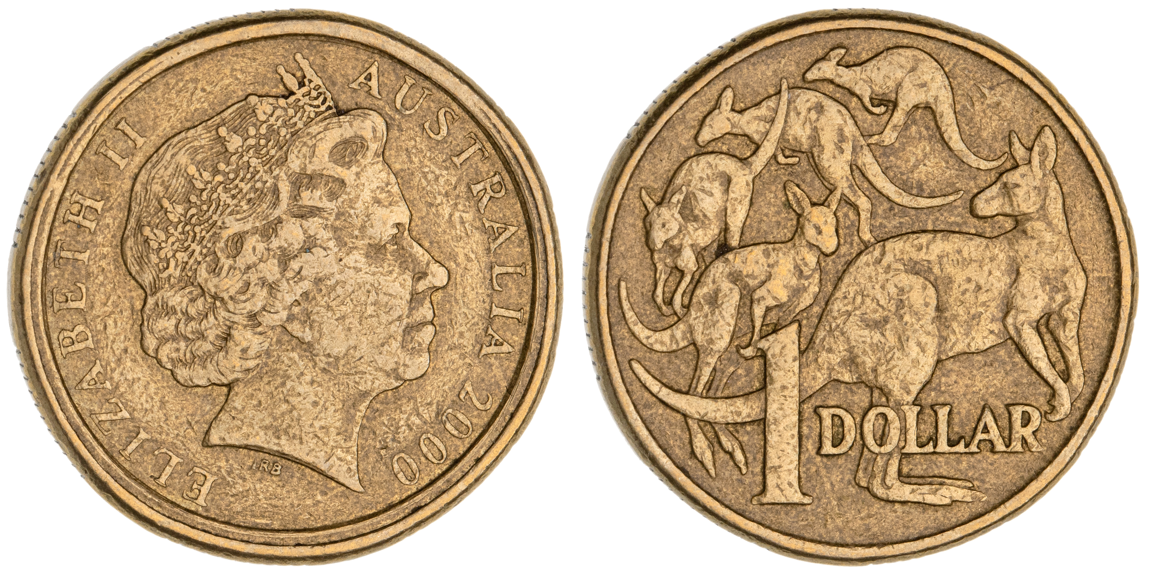 Elizabeth II, One Dollar, 2000, VF