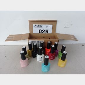 HIGH QUALITY/UV GLAM GEL NAIL POLISH - FRUIT BASKET MONOCHROME SET 12 PIECE - GLAM GEL NAIL POLISH 12 PIECE