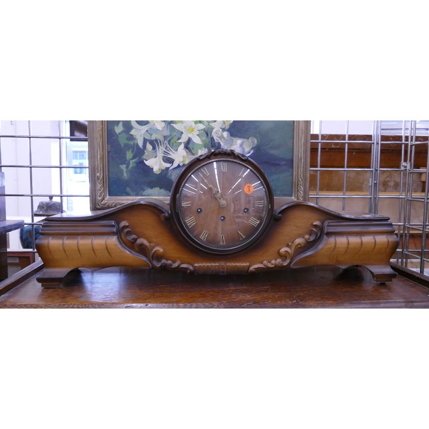 Hermle Vintage Mantle Clock- 11x28''