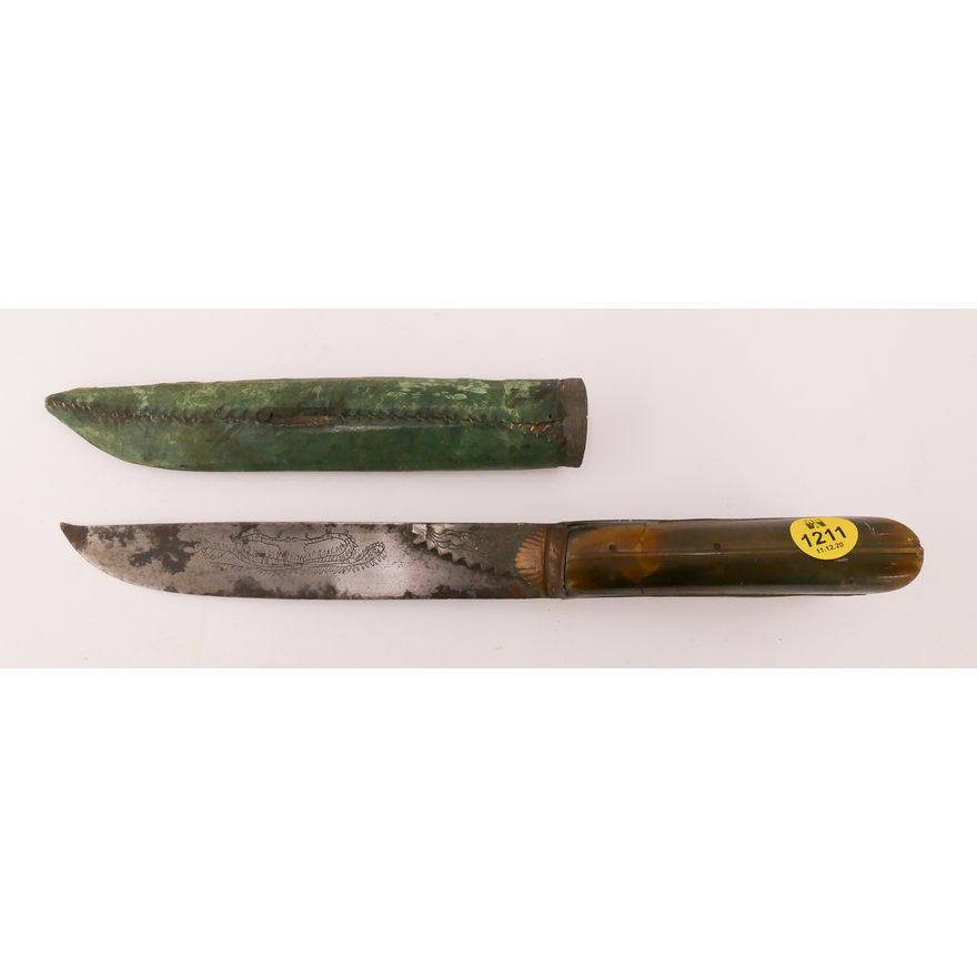 Indonesian Horn Handled Dagger- 10.5''
