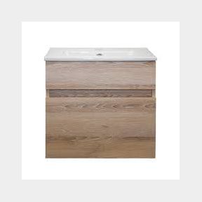 Denver Stylo Compact Floating Bathroom Vanity 500 - Washed shale - 1 Pack- Bar 9902071217541- 51737/8730 BI