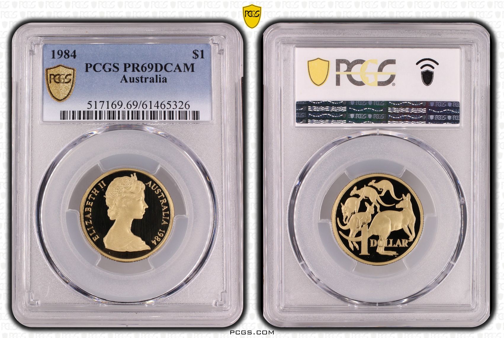 One Dollar, 1984, PCGS PR69DCAM