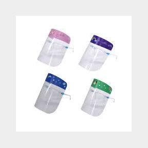 Kiddies Clear Protective Face Shield with Glasses - 4 Pack Assorted Combo - | AS 51663/9412 B8 (S6)SB