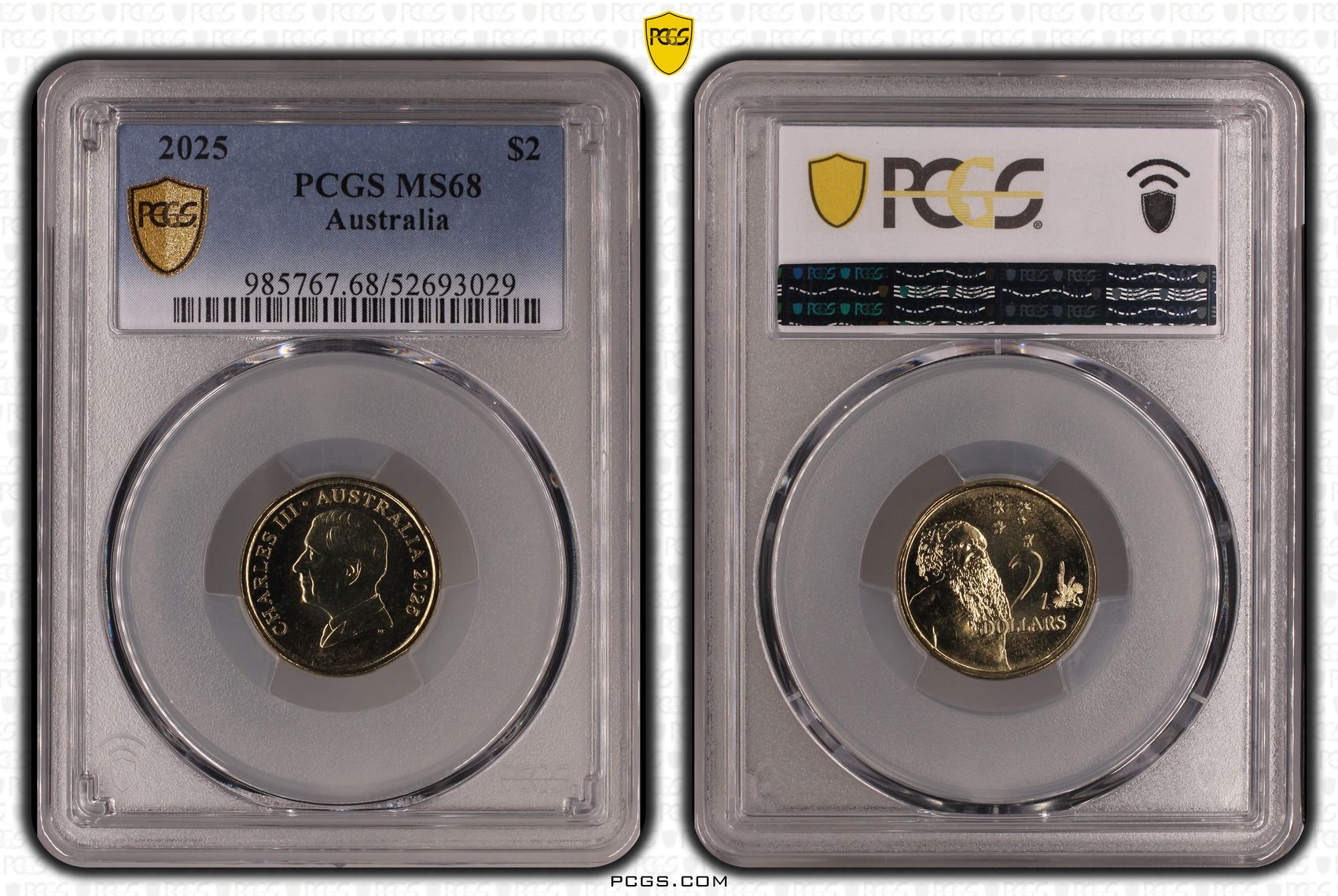 Two Dollar, 2025, PCGS MS68
