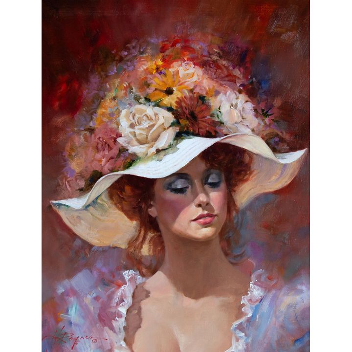 Misty Rose by Howard Rogers (1932- )