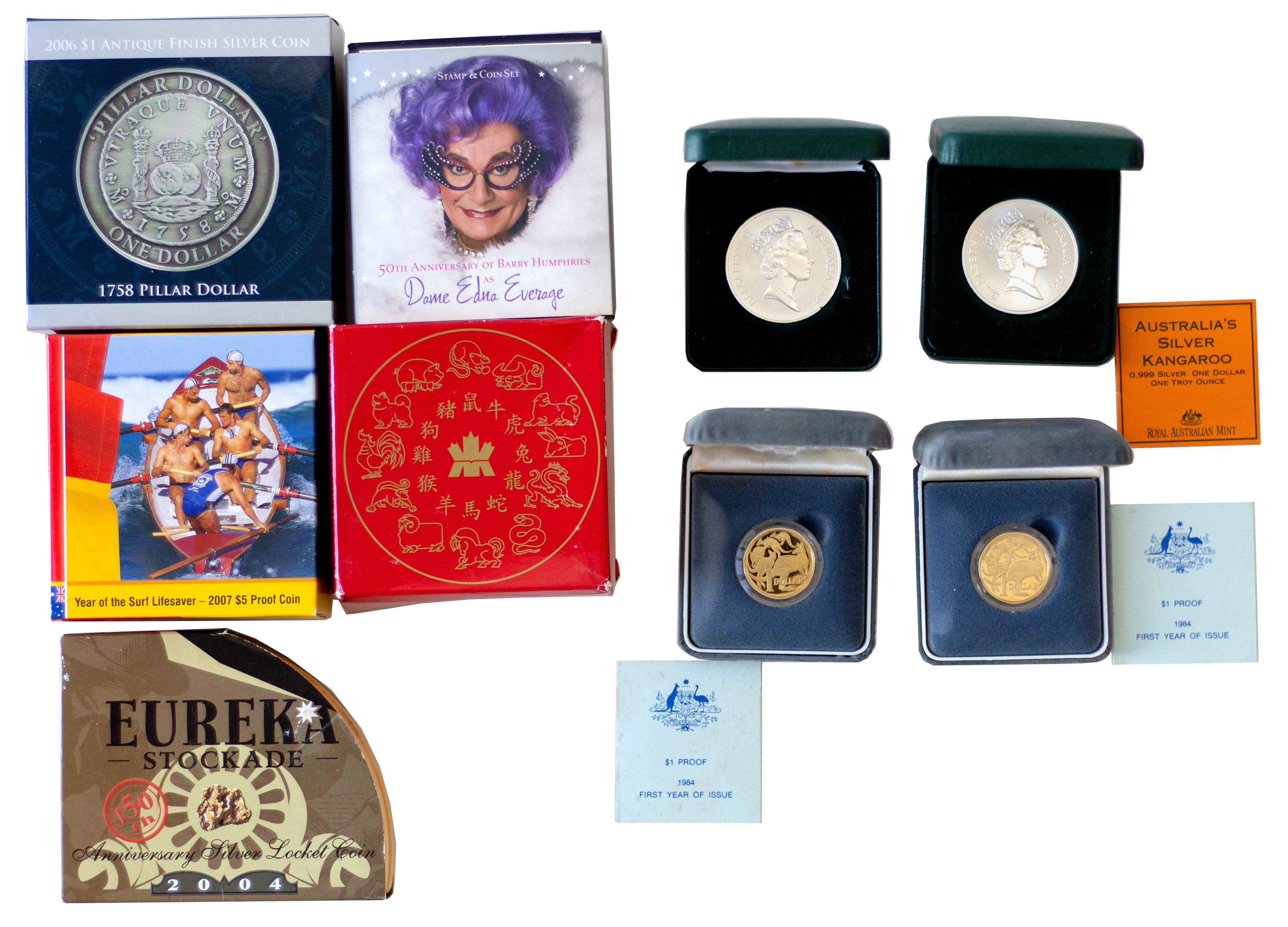 Accumulation, Elizabeth II, aFDC - FDC