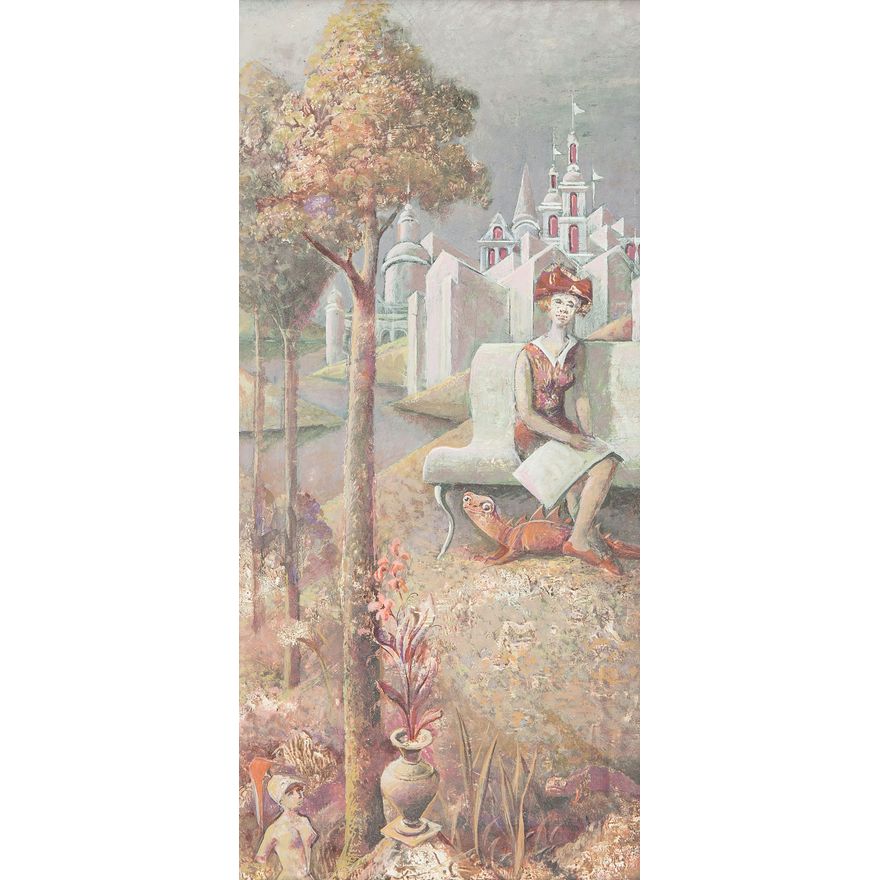 Ildefons Houwalt | W magicznym ogrodzie, 1969 r.