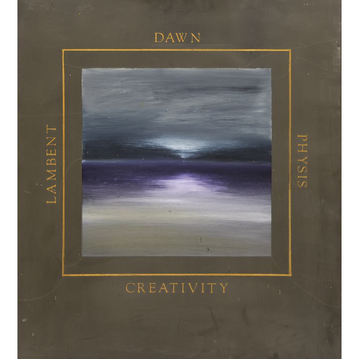 Dennis Evans ''Dawn'' Encaustic and Oil