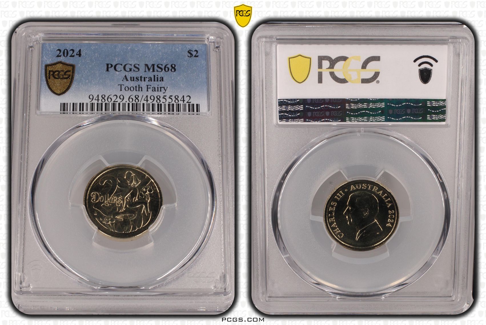 Tooth Fairy, Two Dollar, 2024, PCGS MS68