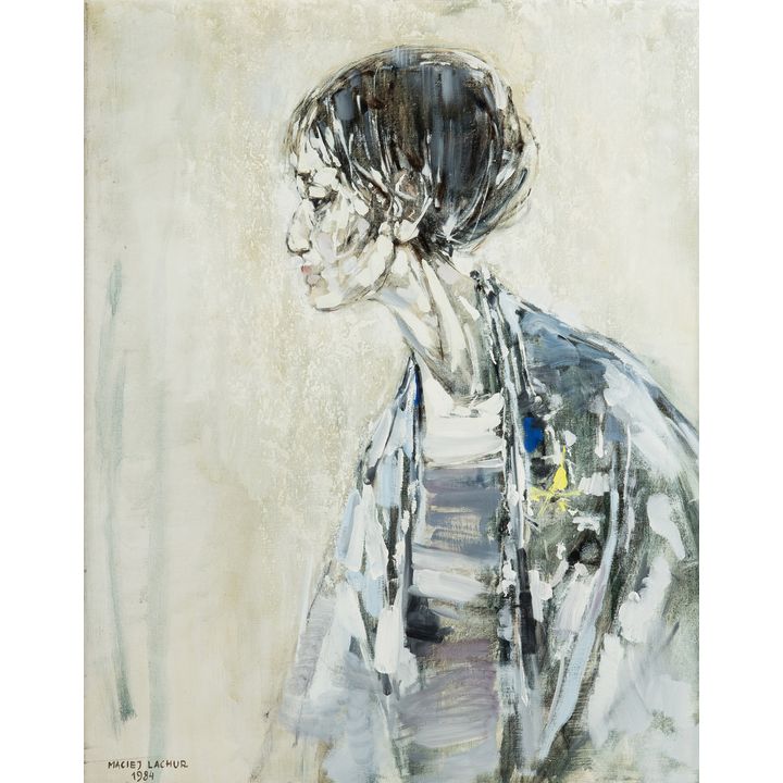 Maciej Lachur | Portret kobiety, 1984 r.