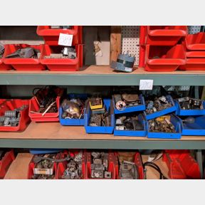 3 shelves of Industrial and Electrical and accessories