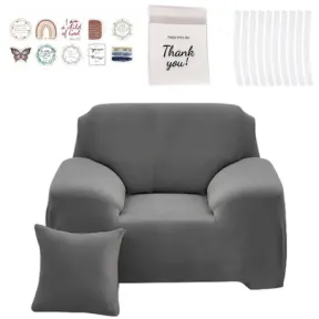 Elastic Couch Covers grey 35 L x 35 W cm 140 cm |