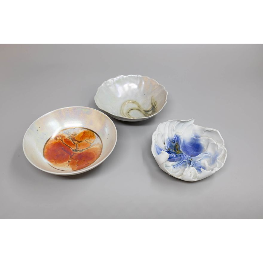 David Brokenshire - A small unglazed porcelain bowl