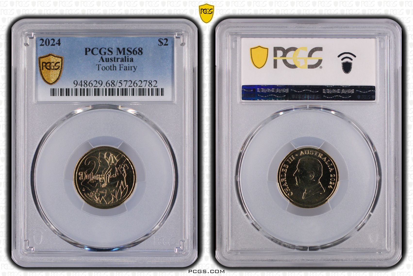 Tooth Fairy, Two Dollar, 2024, PCGS MS68
