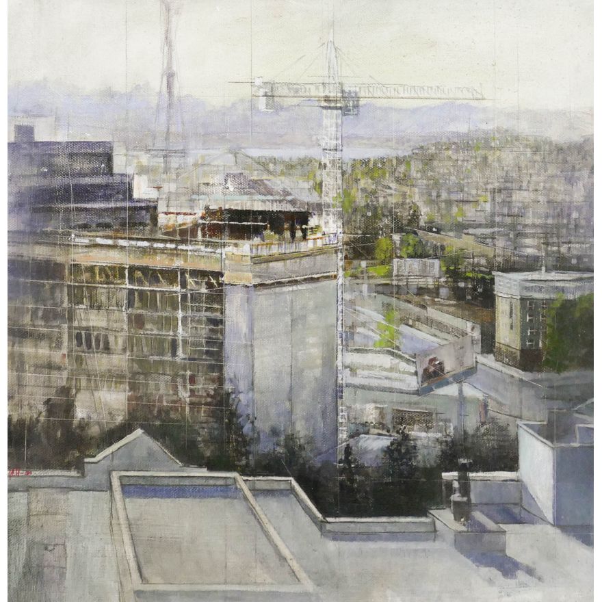 Christopher Martin Hoff ''City Grid II: Babel'' 2001