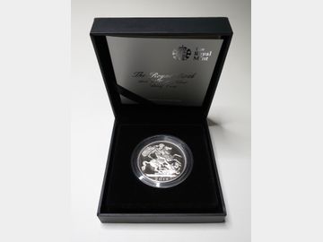 2013 ELIZABETH II ROYAL BIRTH PROOF SILVER CROWN
