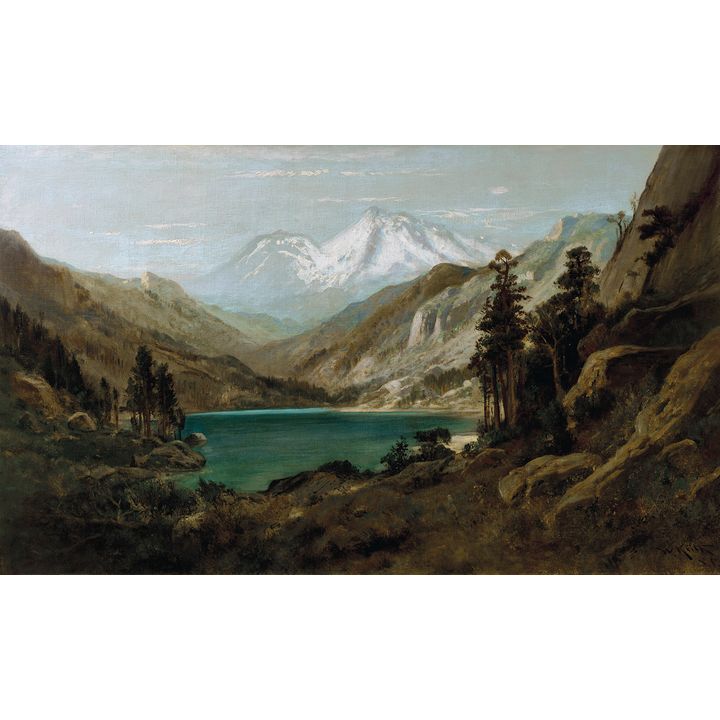 Mount Shasta from Castle Lake by William Keith (1838-1911)