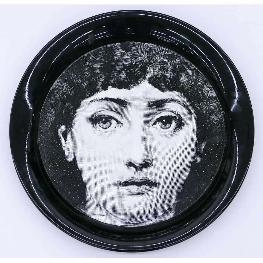 Fornasetti ''Tema e Variazioni'' 1990's Metal Tray