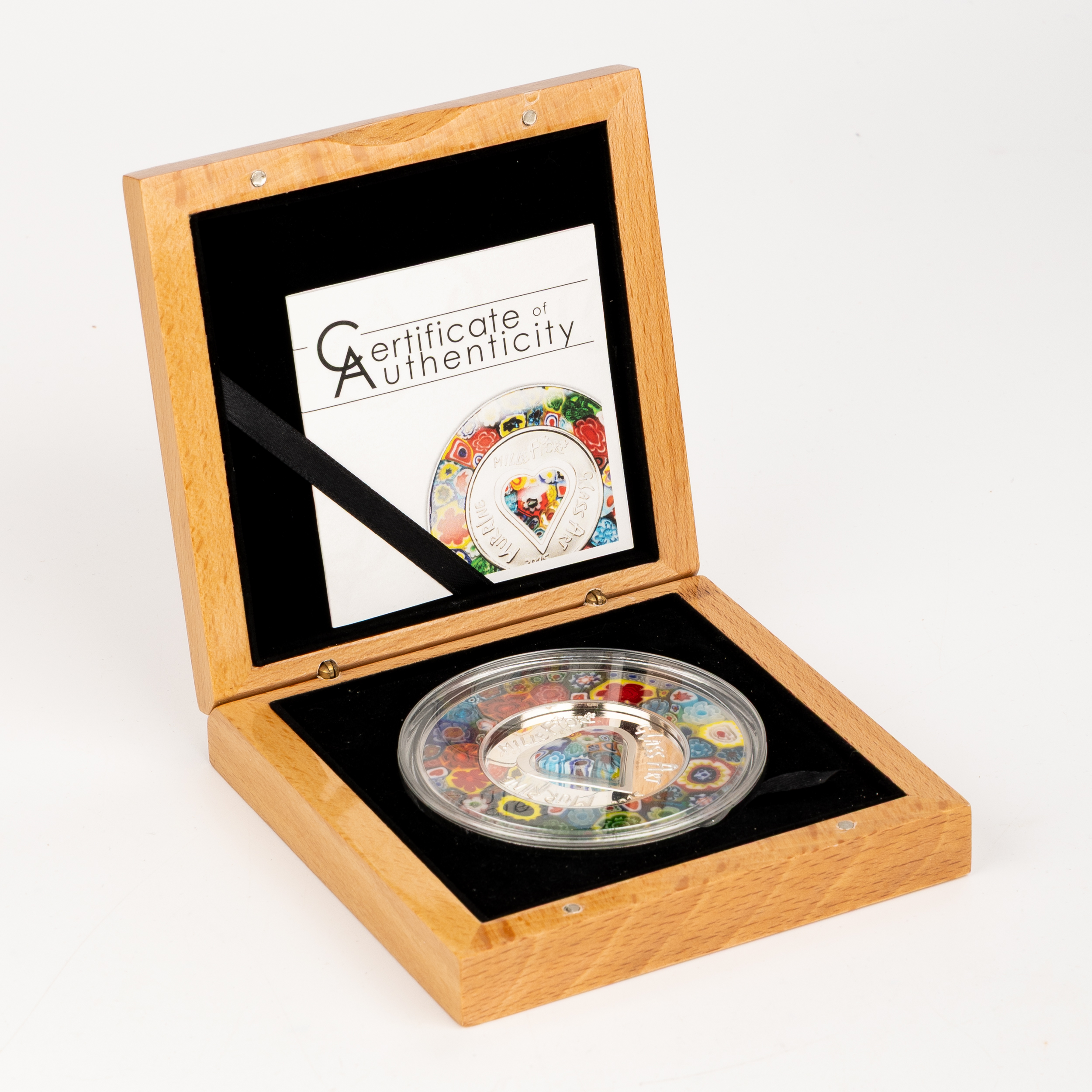 Cook Islands, Murrine Millefiori Glass Art, Five Dollars, 2015, FDC