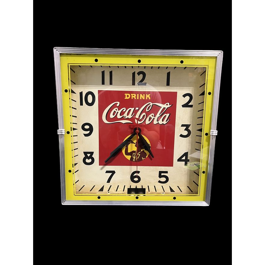 Drink Coca Cola Coke Neon Soda Clock