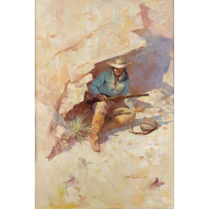 Carl Hantman (1933-), Taking Cover