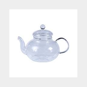 Clear Glass Teapot with Lid and Natan Gift Bag- Bar 9902135812583 - 51739/957 SN B3 (S10) A1
