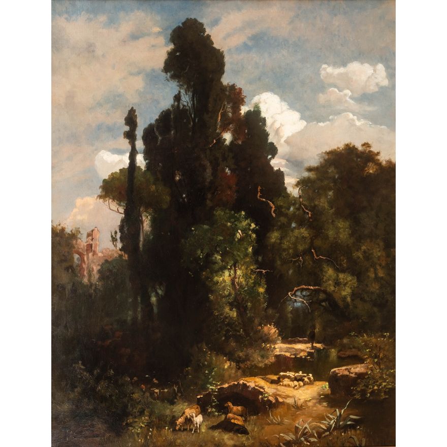 Krajobraz włoski, 1891 r.