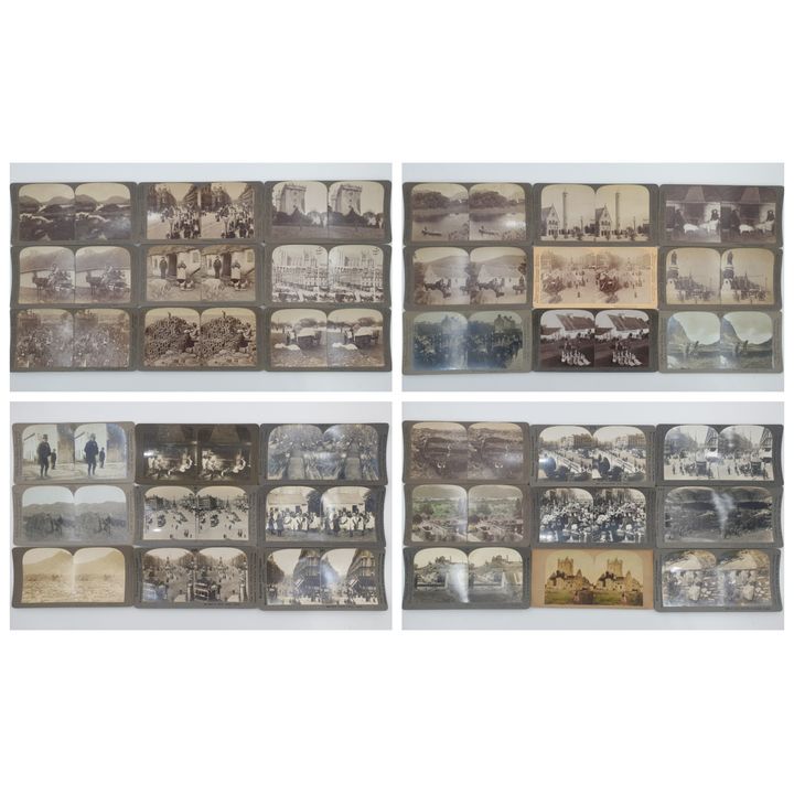 Stereograph Cards - Ireland (x36)