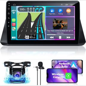 4+64G ANDROID CAR STEREO FOR HONDA ACCORD 8TH 2008-2013, 10.2" TOUCHSCREEN RADIO WITH WIRELESS CARPLAY&ANDROID AUTO, AHD BACKUP CA