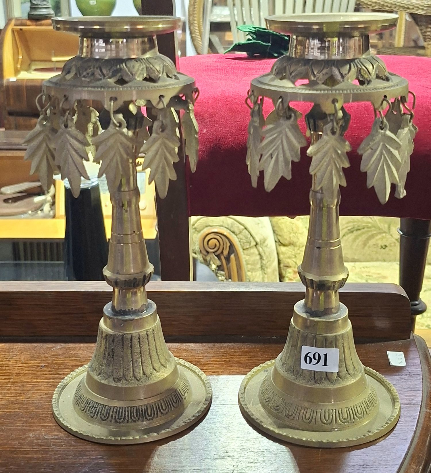 BRASS CANDLESTICKS