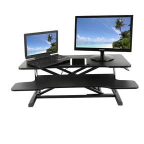 36 IN ADJUSTABLE LIFT STANDING DESK & DESK RISER GET06**