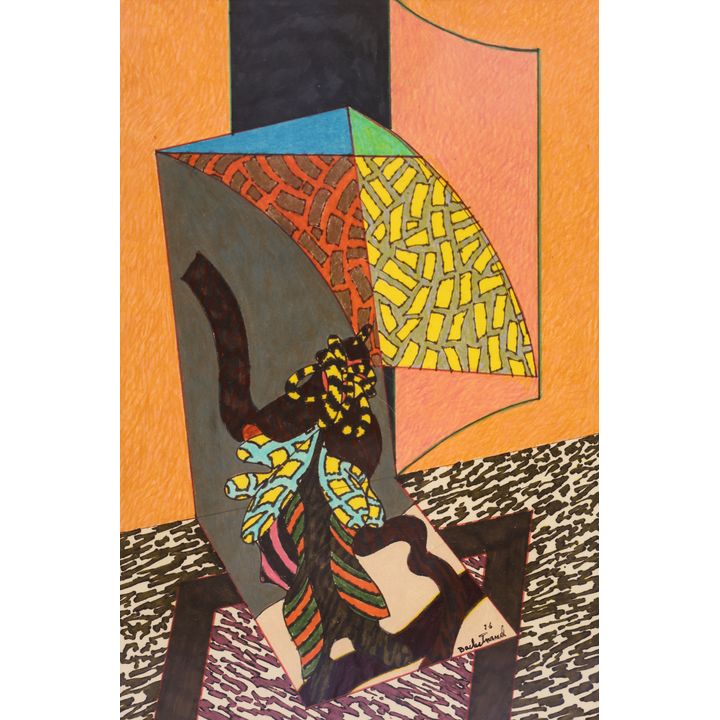 Jay Backstrand ''New Reflections, Old Glass #3'' 1976